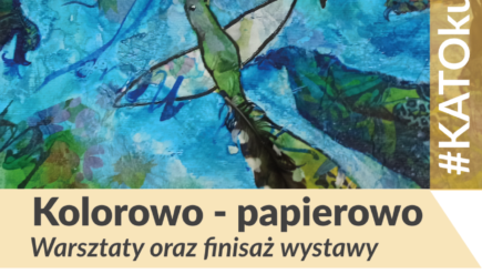 kolorowo-papierowe warsztaty kolażu w mdk południe w murckach